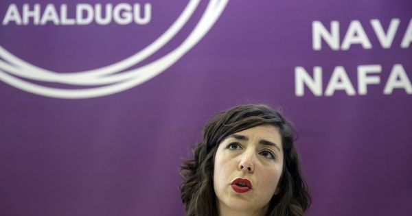 Foto: La hasta ahora secretaria general de Podemos Navarra, Laura Pérez, abandonará la portavocía del grupo parlamentario autonómico. (EFE)
