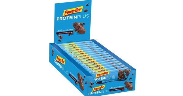 Foto: PowerBar® Protein Plus Low Sugar Chocolate Brownie. (Amazon)