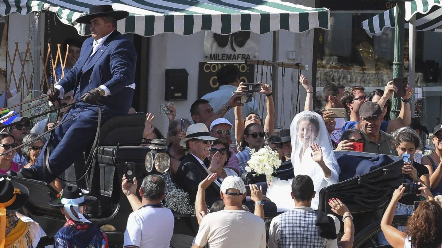 Imagen de la boda de María Francisca de Portugal. (Gtres)