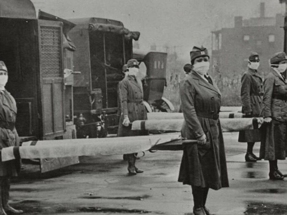 Foto: La mal llamada gripe española. Universal History Archive