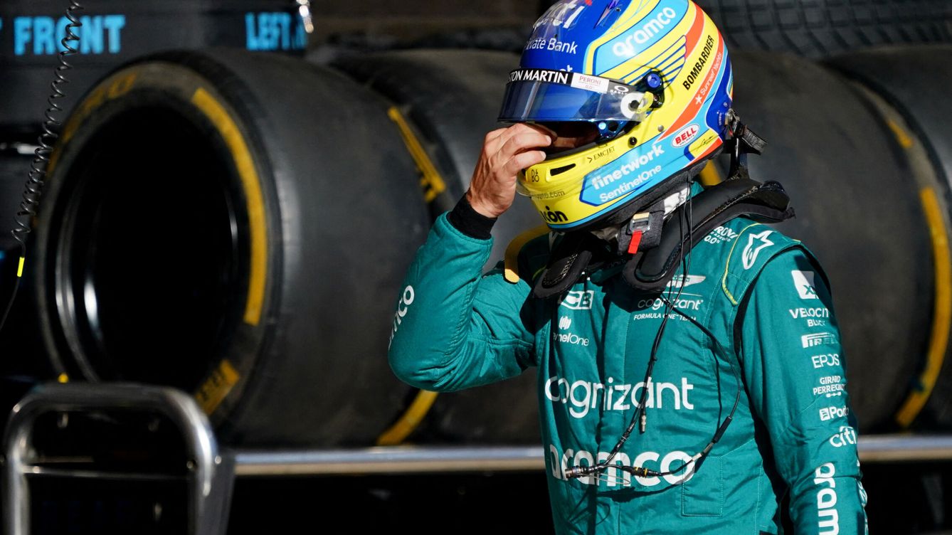 Foto: Alonso ni siquiera pudo pasar a la Q2. (Reuters/Shawn Thew)