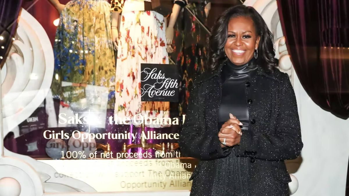 Los dos secretos del look brillante de Michelle Obama 