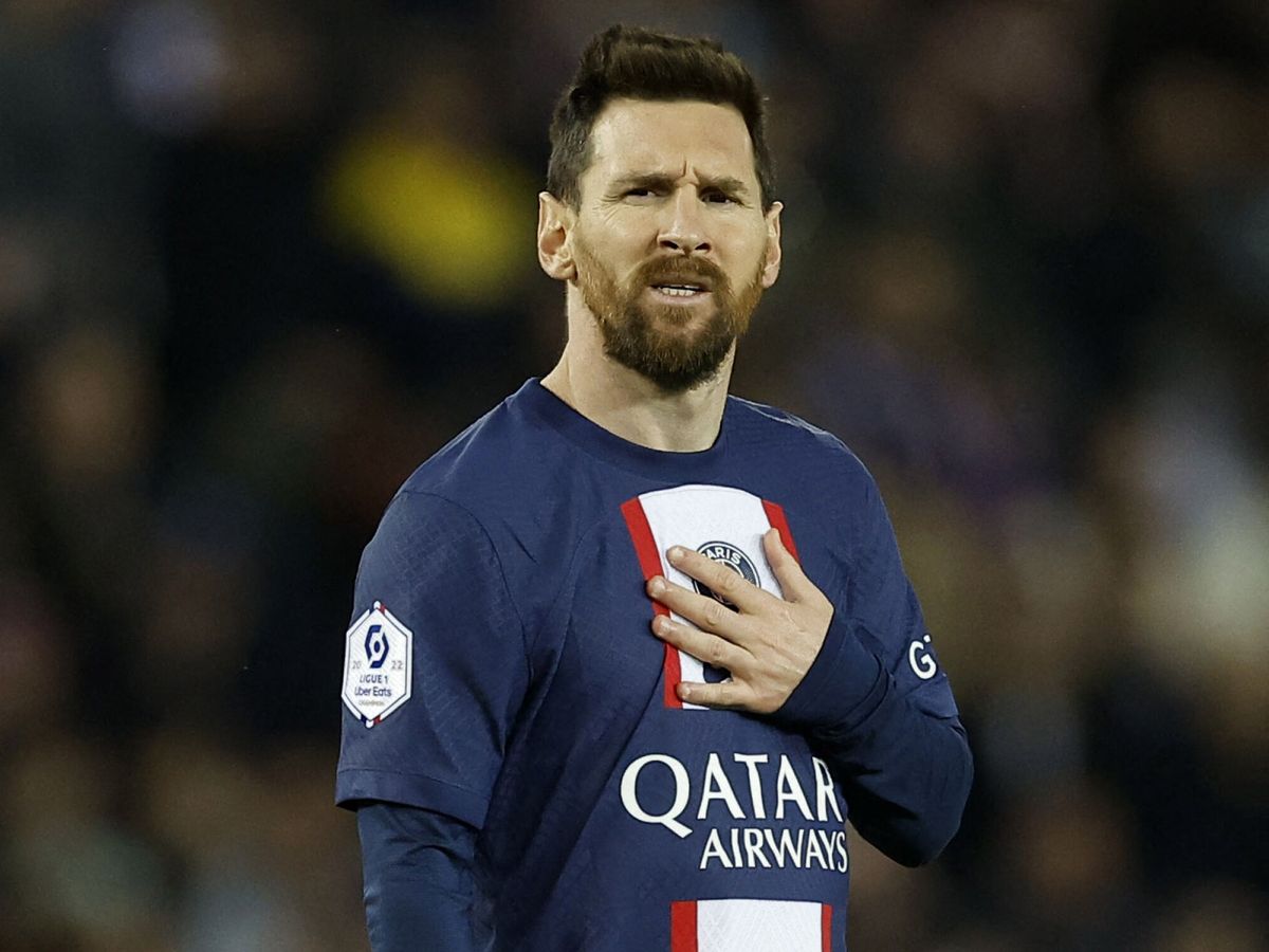 Foto: Messi, en el partido ante el Ajaccio. (Reuters/Christian Hartmann)