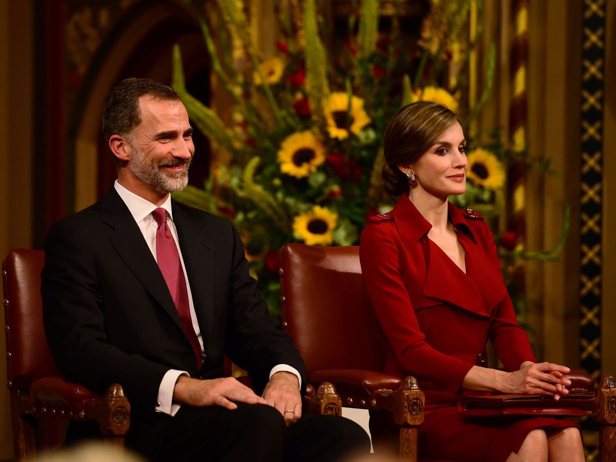 Foto: Los reyes Felipe y Letizia, durante su visita de Estado a Reino Unido. (Reuters/Hannah McKay)