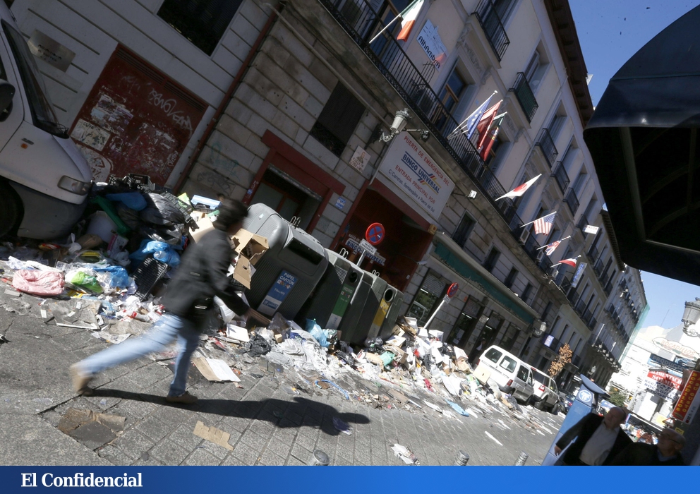 Límite 72 horas: los efectos de la huelga de basura en Madrid se ...
