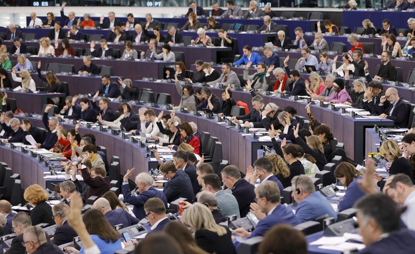 Pleno del Parlamento Europeo en Estrasburgo. (Parlamento Europeo)