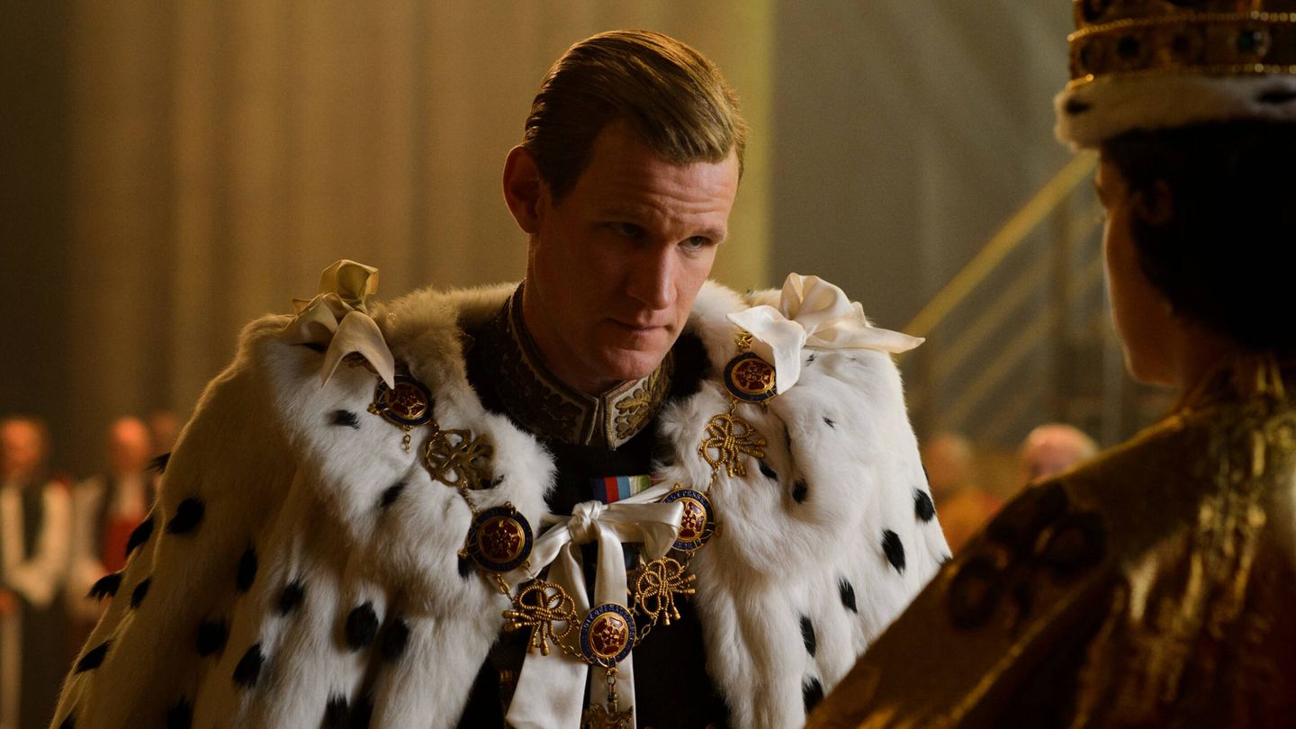 Matt Smith, como el príncipe Felipe en 'The Crown'. (Netflix)
