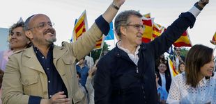 Post de Euforia en el PP: quintuplica sus resultados en Cataluña y da el sorpaso a Vox