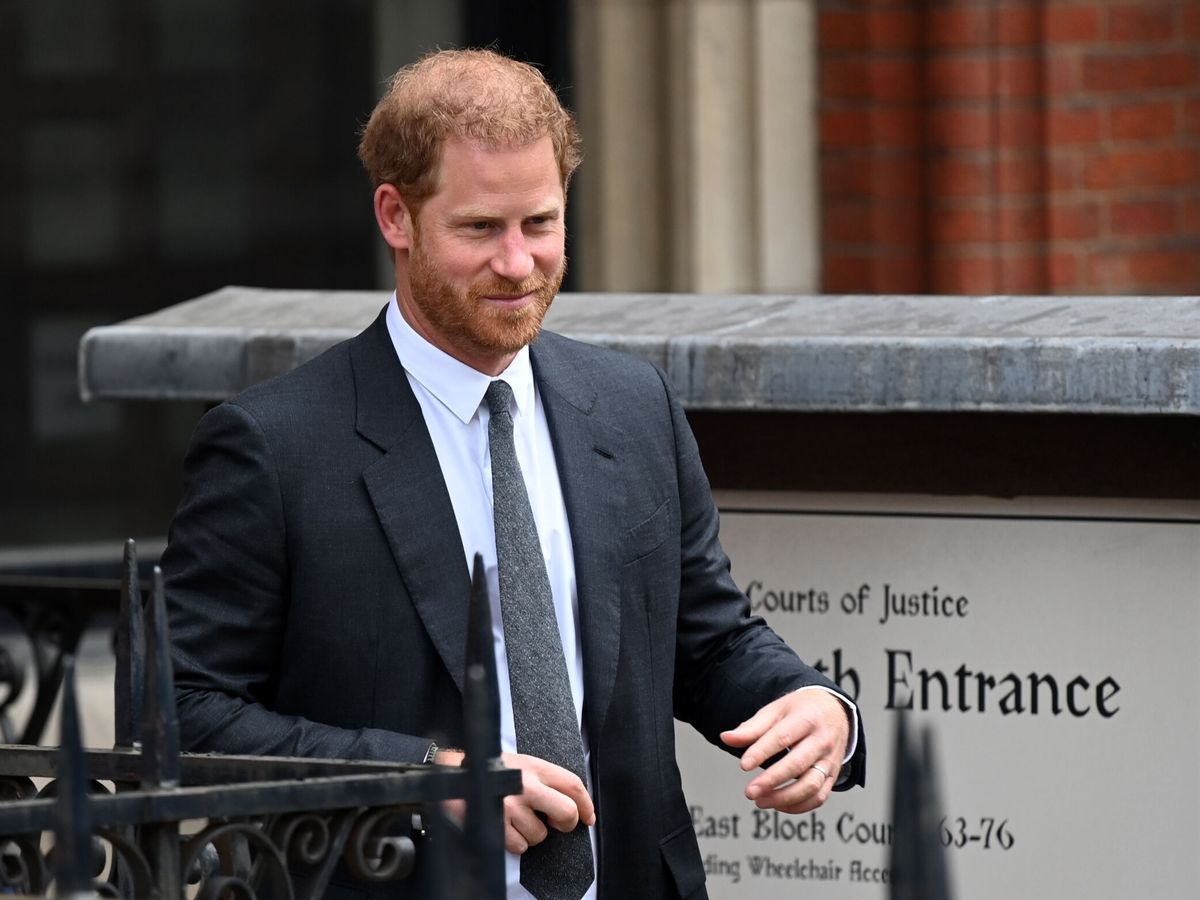 Foto: El príncipe Harry, durante un juicio en Londres. (EFE/EPA/Andy Rain)