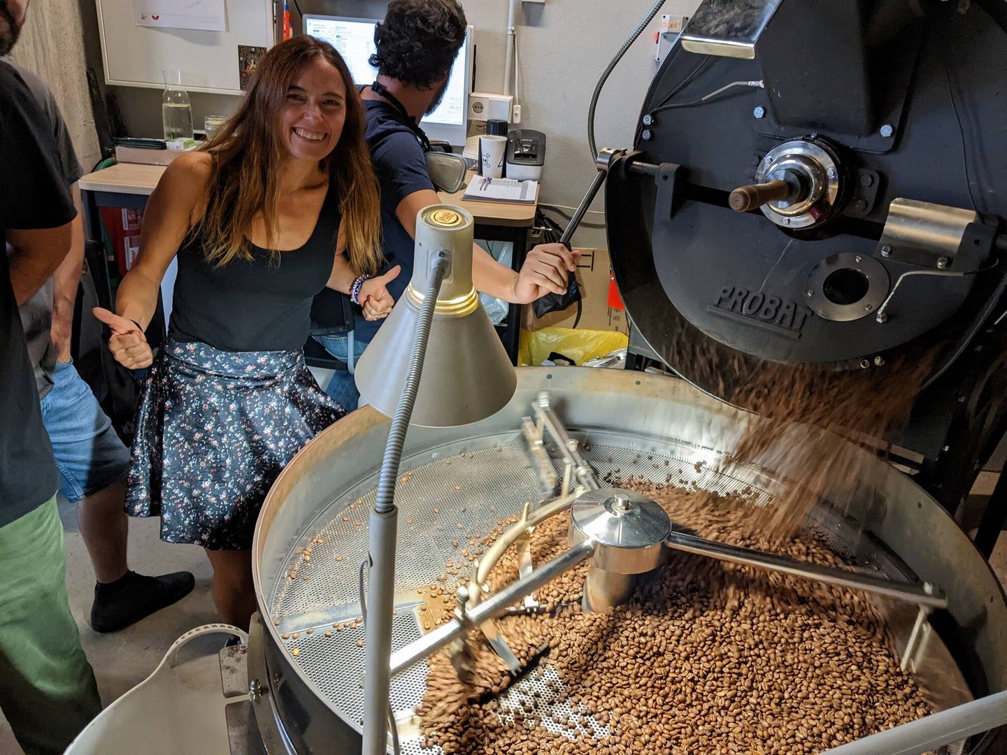 La llegada de la máquina de café espresso La Marzocco a EUA