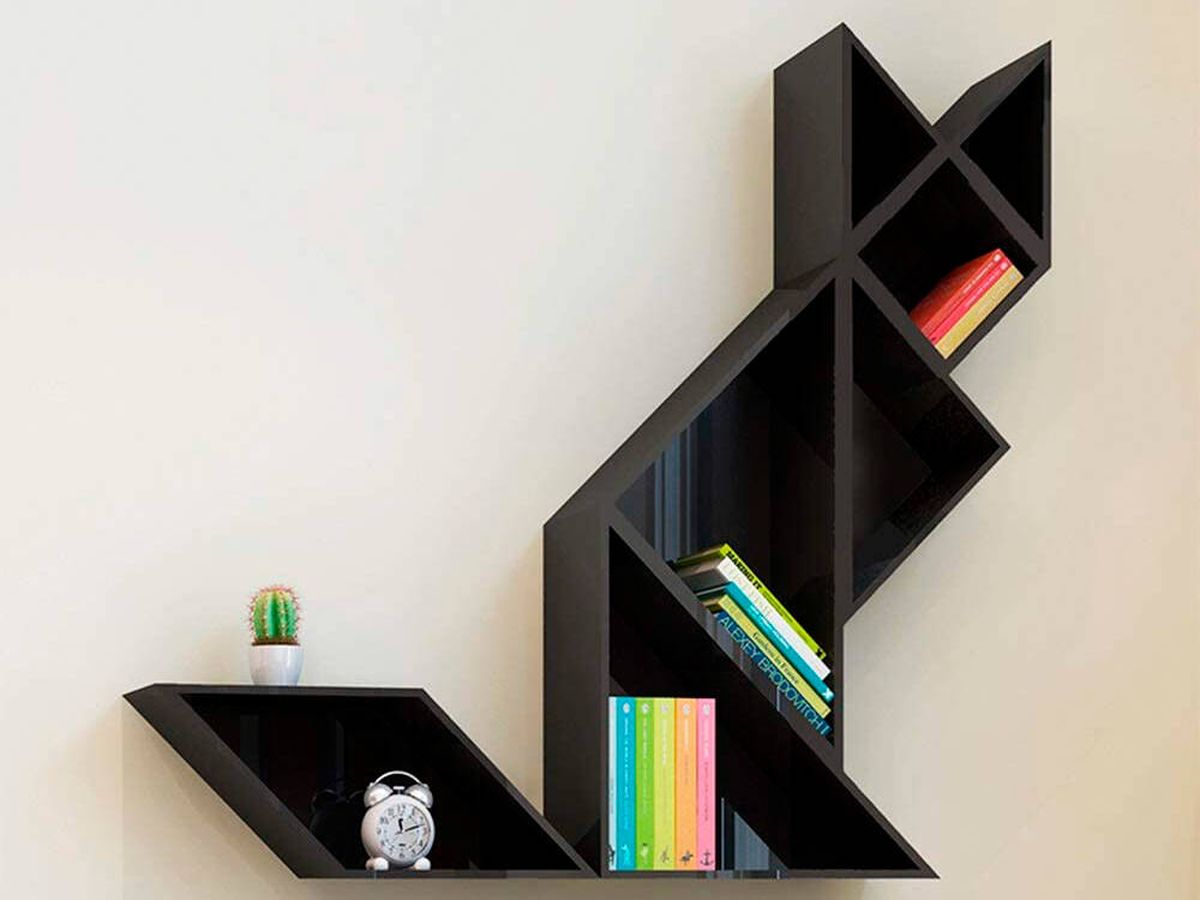 Foto: Ideas para decorar tu casa con las formas geométricas del Tangram (Amazon)