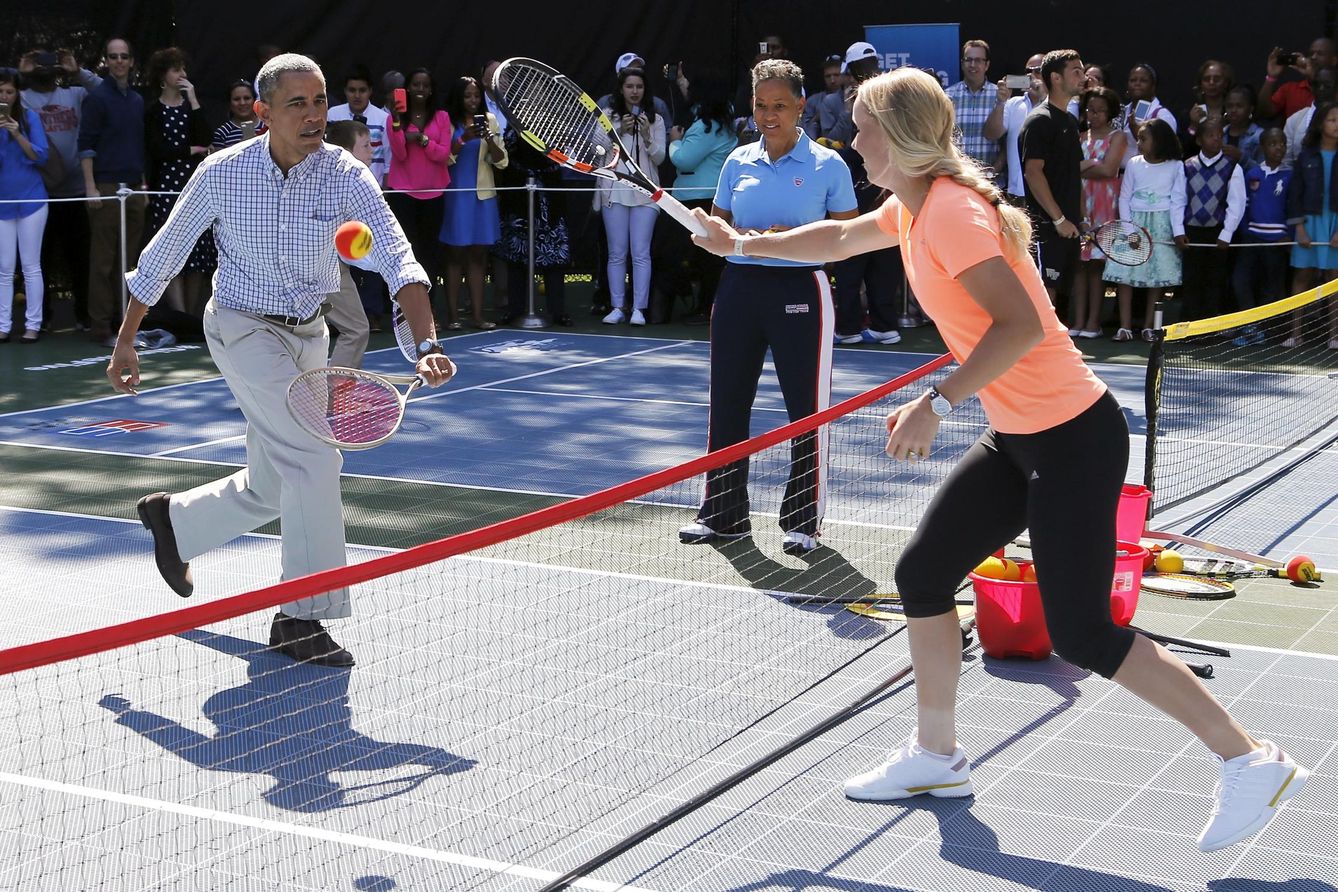 Obama en un acto para promover la actividad física (Reuters)