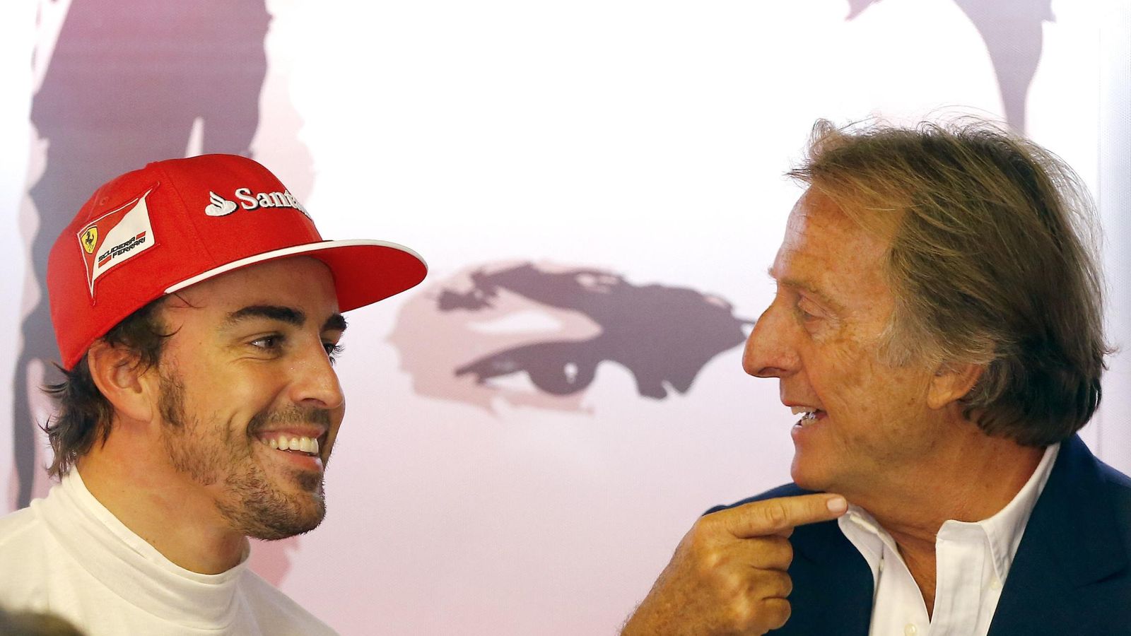 Foto: Fernando Alonso junto a Luca Cordero di Montezemolo en su época en Ferrari (Reuters).