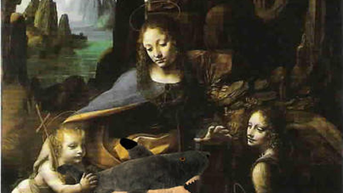 El secreto escondido debajo de una pintura de Leonardo da Vinci