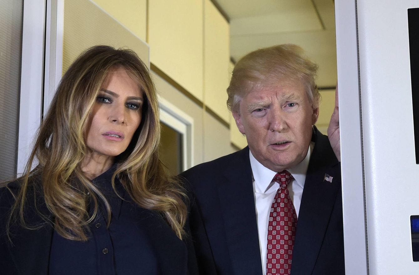 Foto: Donald Trump y Melania en una imagen de archivo (Gtres)