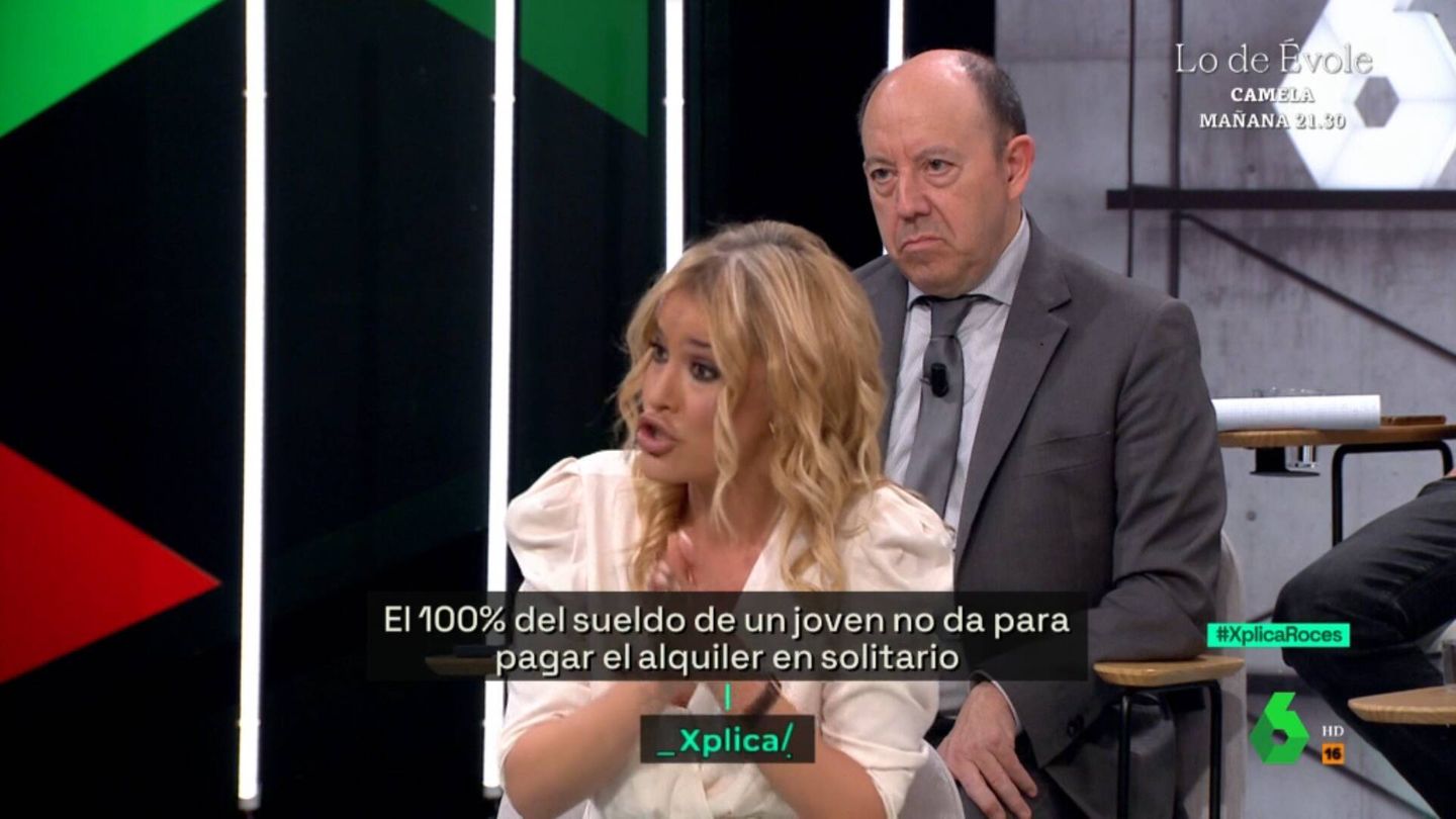 Afra Blanco en 'La Sexta Xplica'. (Atresmedia)
