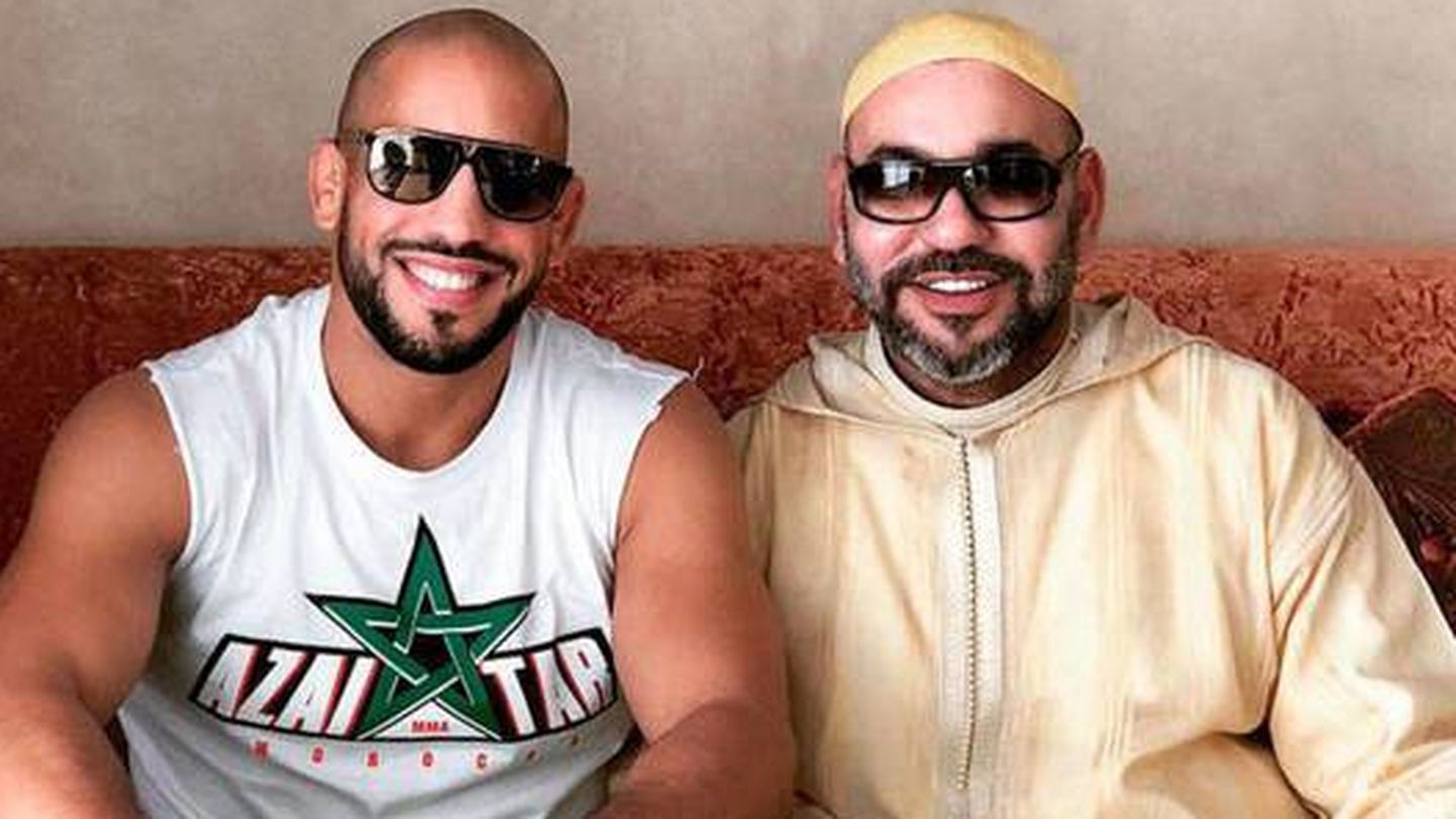  Abu Bakr y Mohamed VI, en 2018. (RRSS)