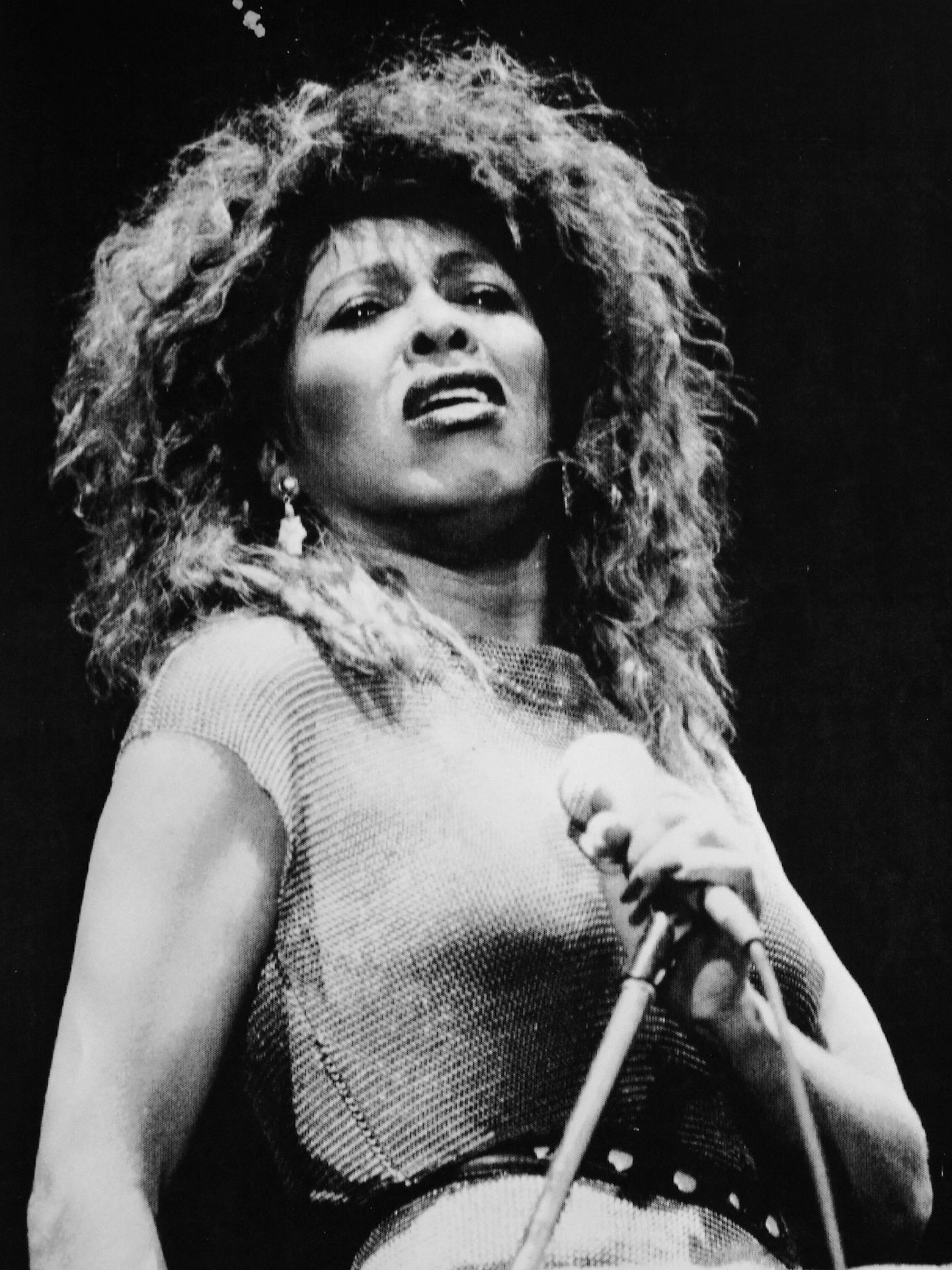 Tina Turner, en 1990. (Reuters/Kevin Coombs).