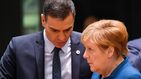 Vídeo | Comparecencia conjunta de Sánchez y Merkel
