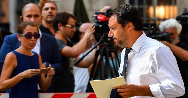 Foto: El ministro de interior italiano, Matteo Salvini. (Reuters)