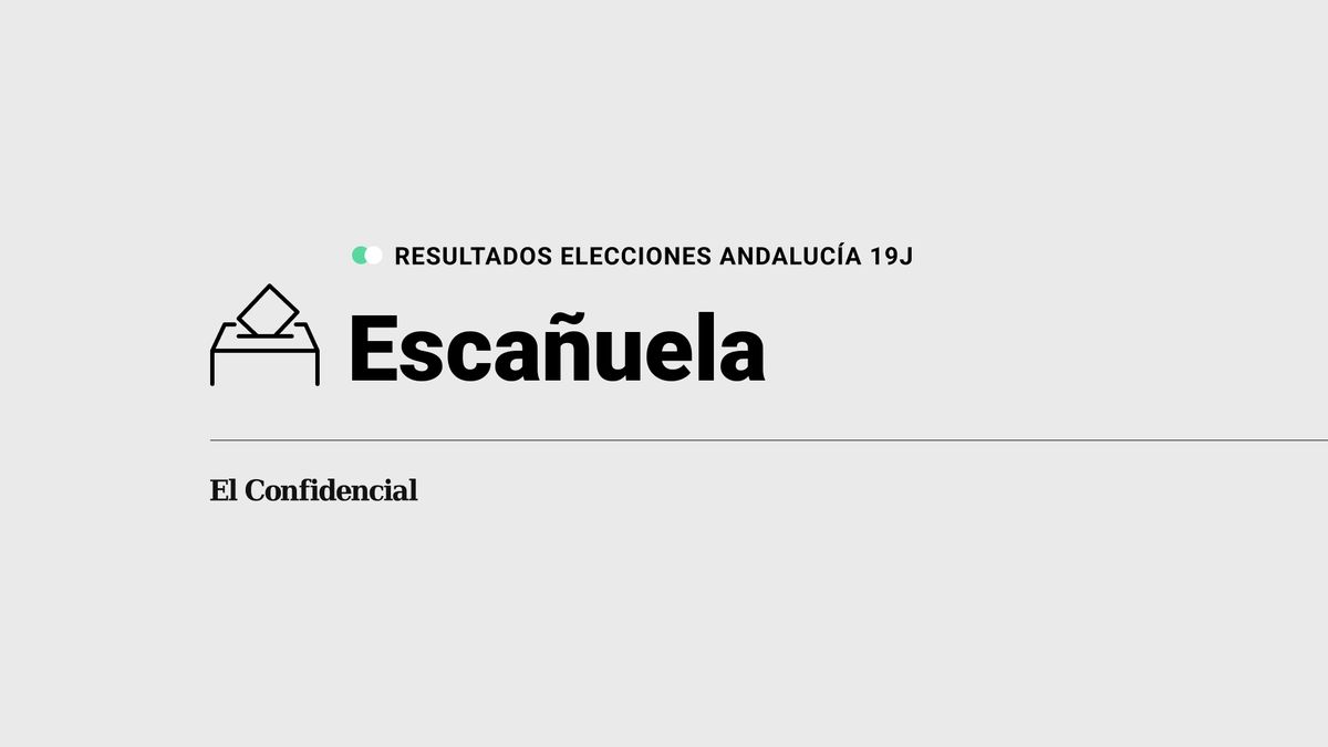 Resultados en Escañuela de elecciones en Andalucía: el PSOE-A, partido más votado