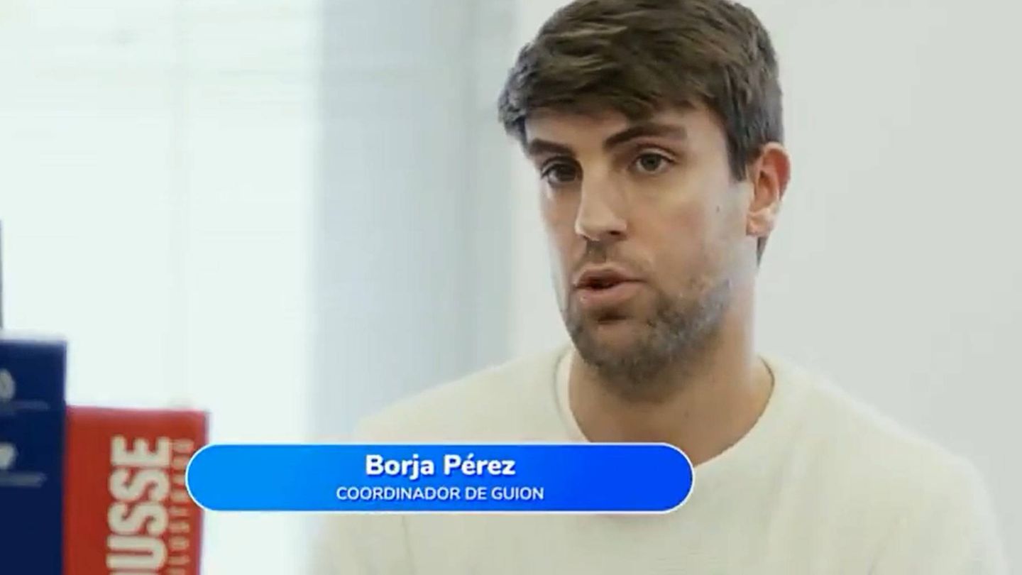 Borja Pérez, coordinador de guion de 'Pasapalabra'. (Atresmedia)