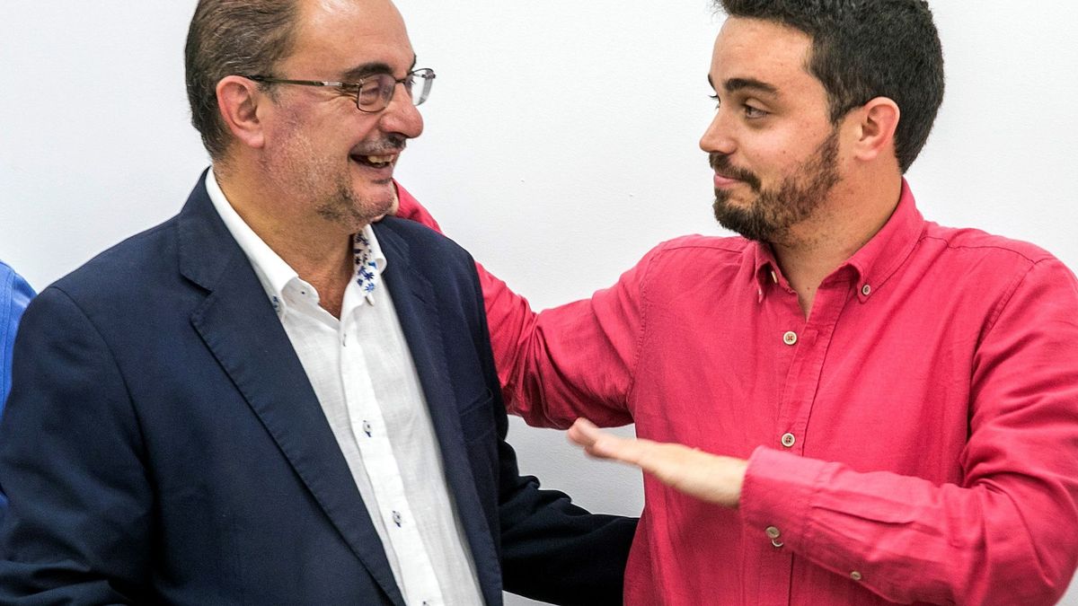 Lambán llega a su investidura con una coalición con Podemos que Sánchez no logró