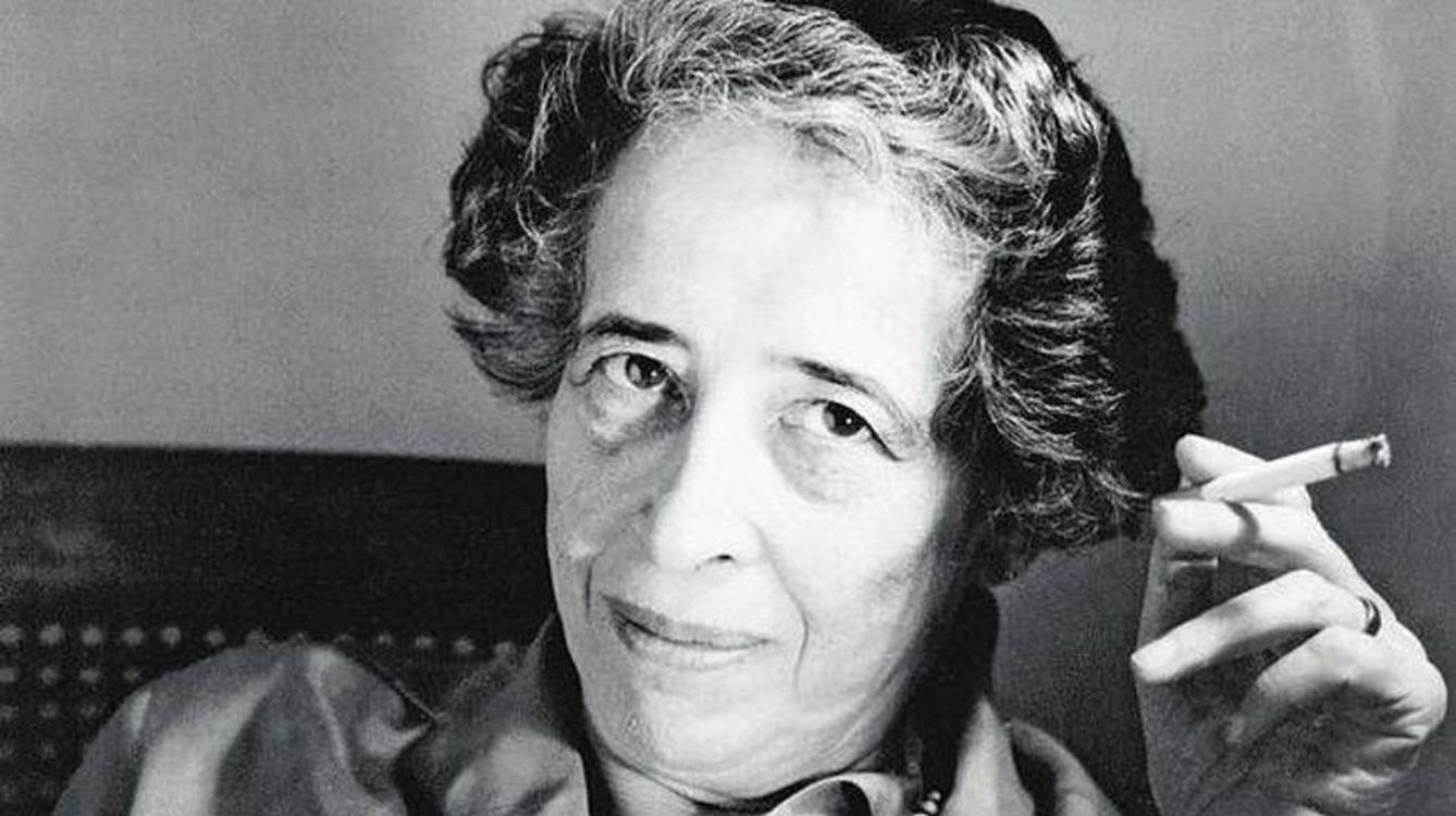 La filósofa Hannah Arendt.