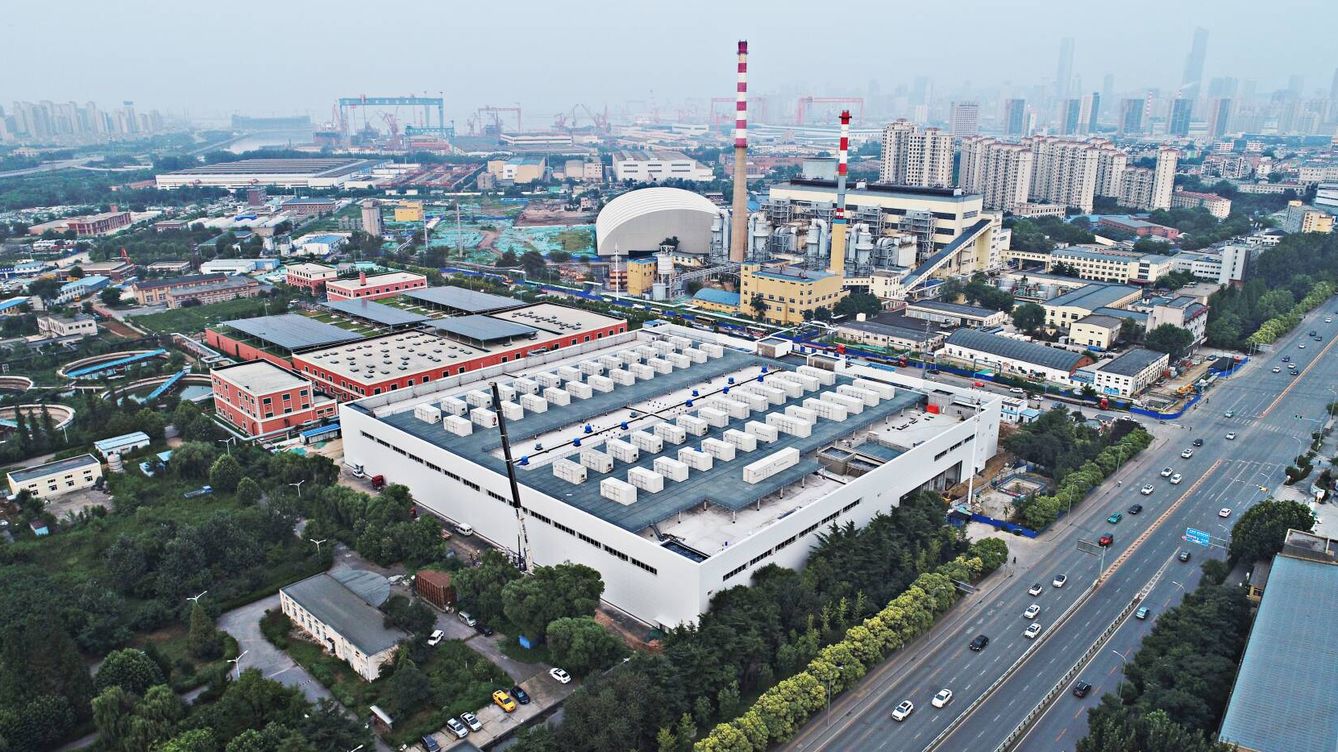 Foto: La batería de flujo de la ciudad china de Dalian es la mayor construida en el mundo. (CAS)