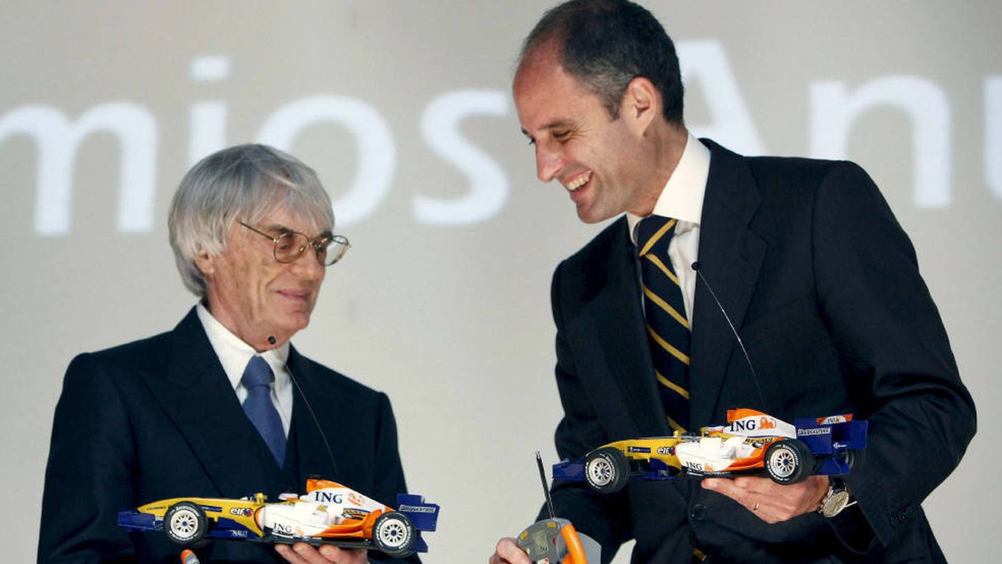 Bernie Ecclestone y Francisco Camps, en una imagen de 2009.