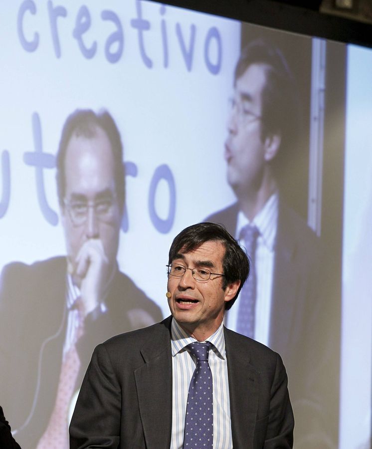 Foto: Mario Alonso Puig durante una de sus conferencias. (EFE/Jesús Diges)