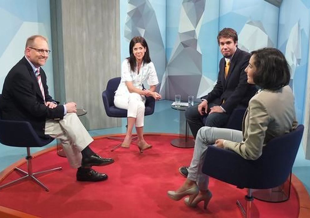 Foto: Colaboradores de 'Cuadriga', programa del canal en español de Deutsche Welle. 