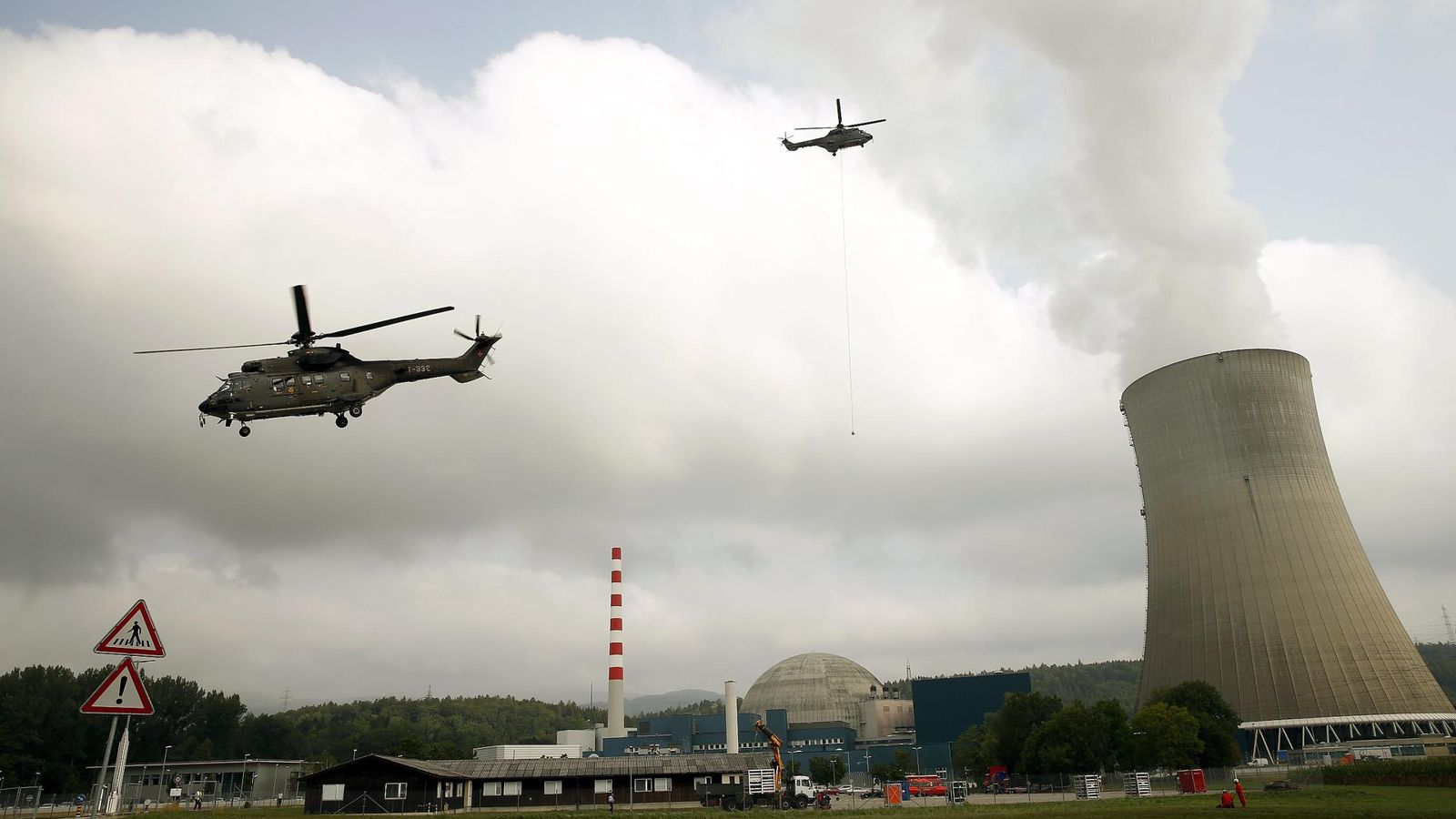 Foto: Central nuclear suiza en Daeniken. (Reuters)