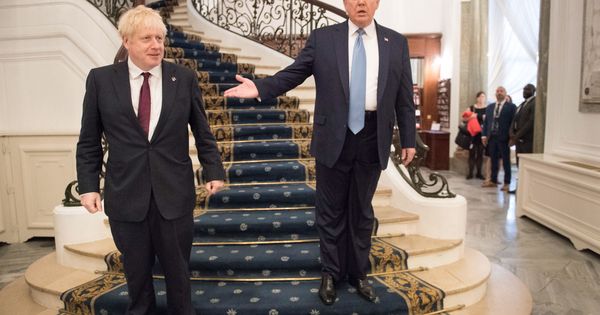 Foto: Boris Johnson y Donald Trump. (EFE)