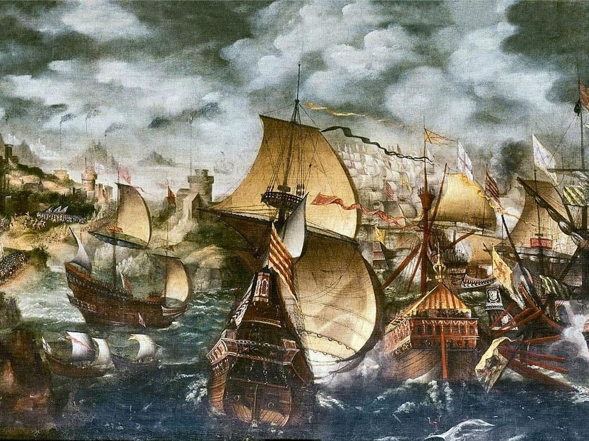 Foto: 'La Armada Invencible', atribuido al pintor inglés Nicholas Hilliard.