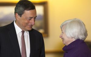 Semana de contrastes: de la retirada de la Fed al 'manguerazo' de Draghi 