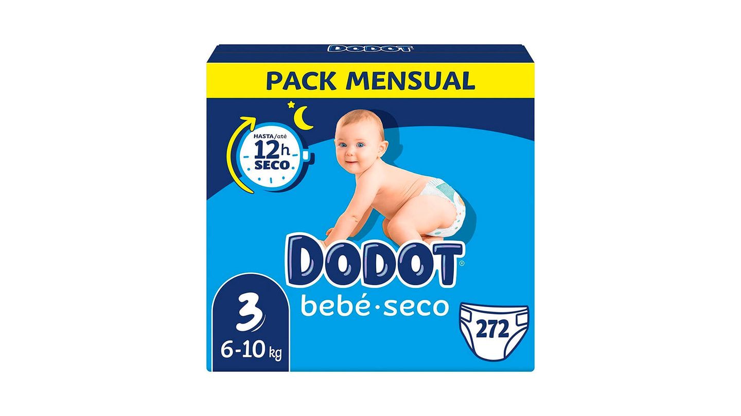Dodot Aqua Pure: cuidado suave y seguro para la piel de tu bebé.
