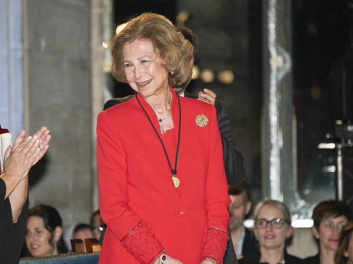 Foto: La reina Sofía, el pasado febrero en Mallorca. (Gtres)