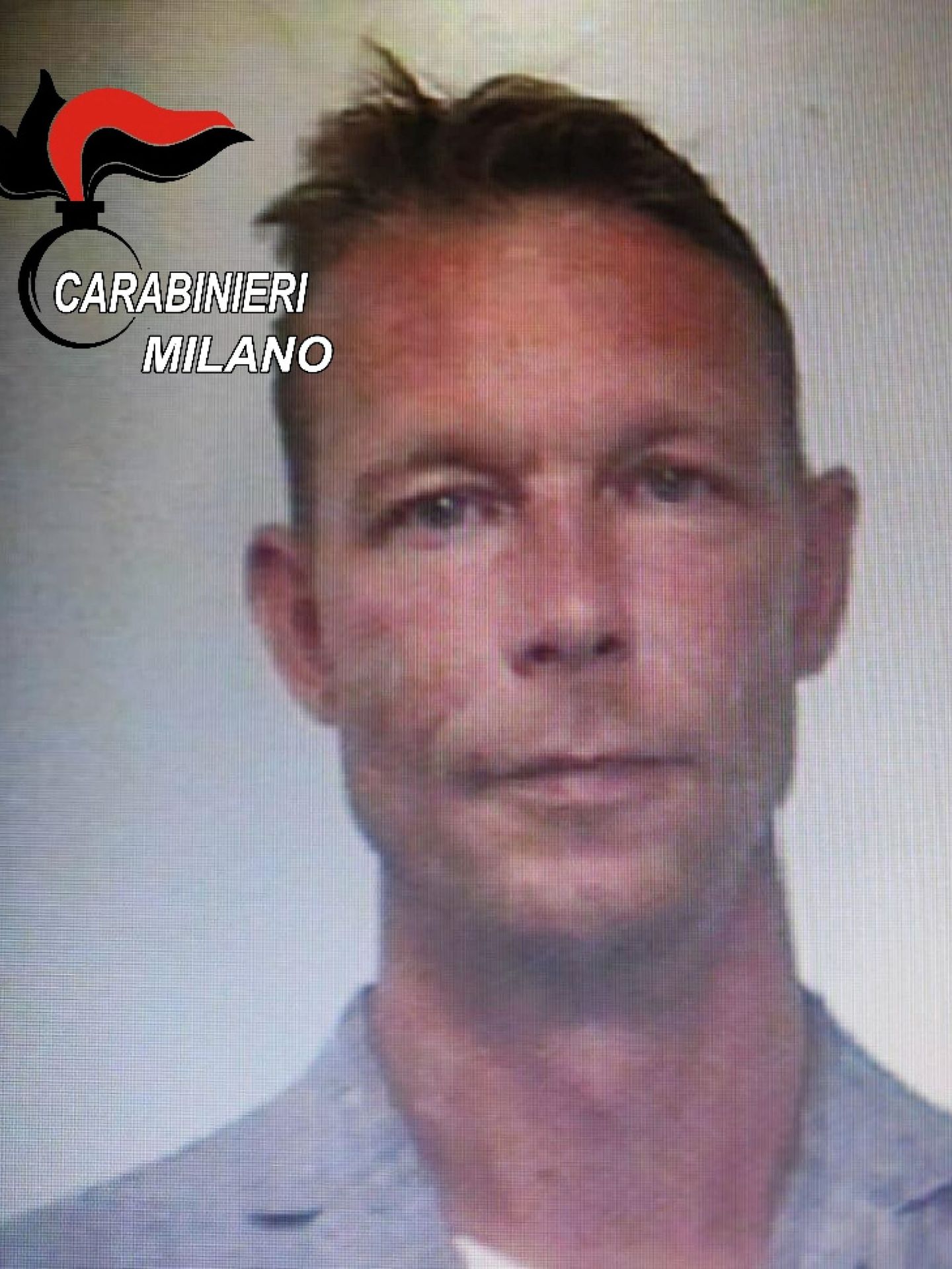 Christian Brueckner, el presunto implicado en la desaparición de Madeleine McCann (Reuters/Carabinieri Milano)
