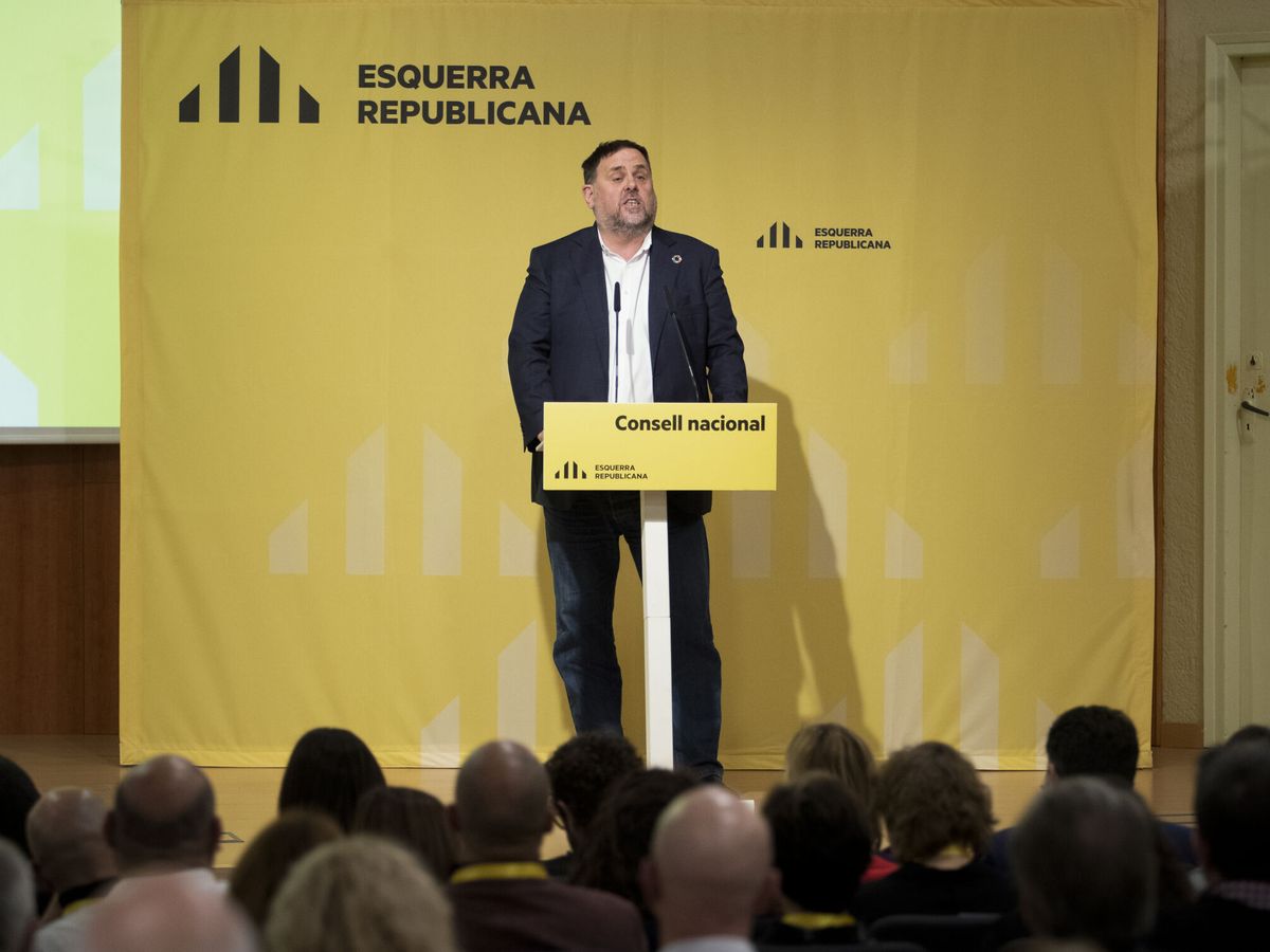 Foto: El presidente de ERC, Oriol Junqueras. (EFE/Marta Pérez)