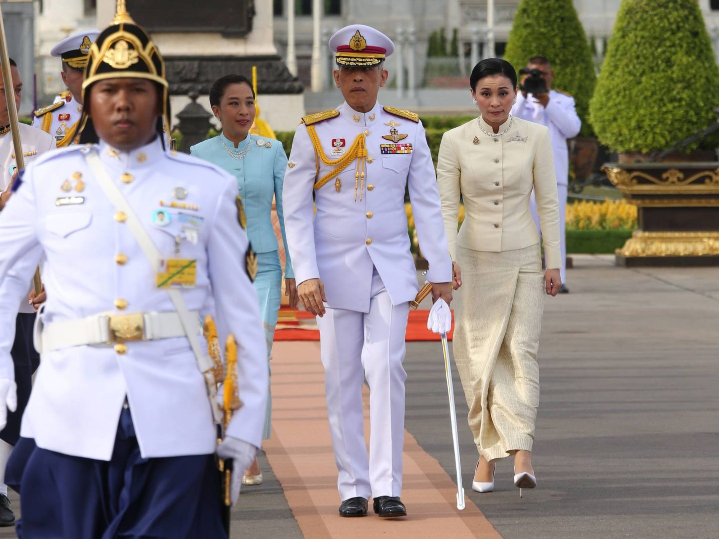Los nuevos reyes de Tailandia. (Cordon Press) 