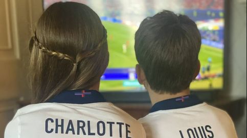 La inédita foto de Charlotte y Louis con la que el príncipe Guillermo y Kate Middleton han felicitado a España por la Eurocopa 