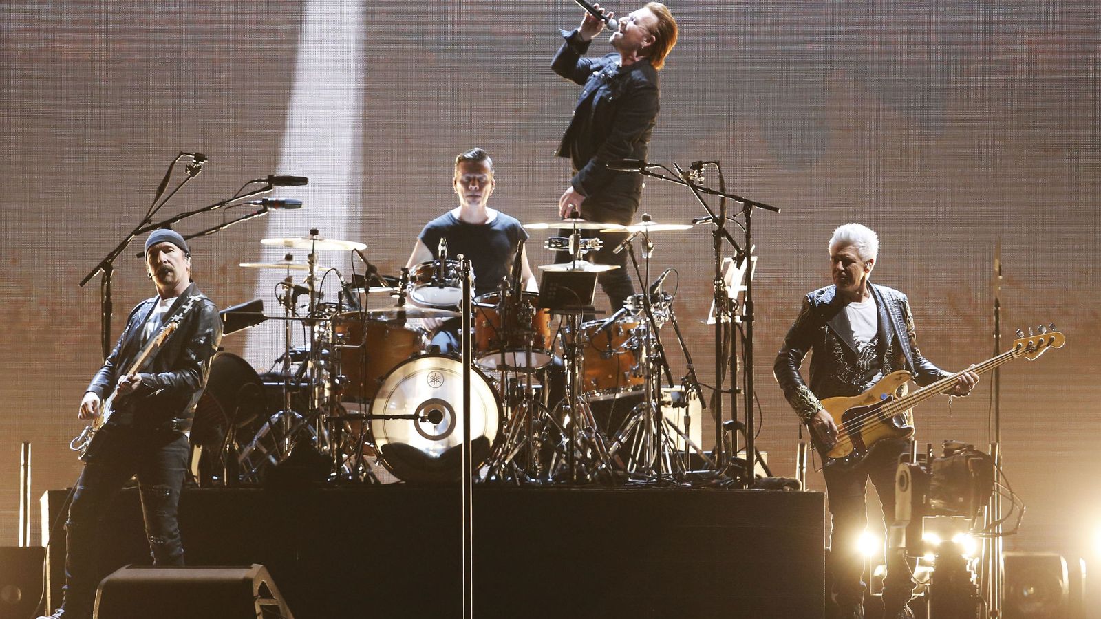 Foto: U2 actúan en el Palacio de los Deportes de Madrid el 20 y 21 de septiembre (EFE)