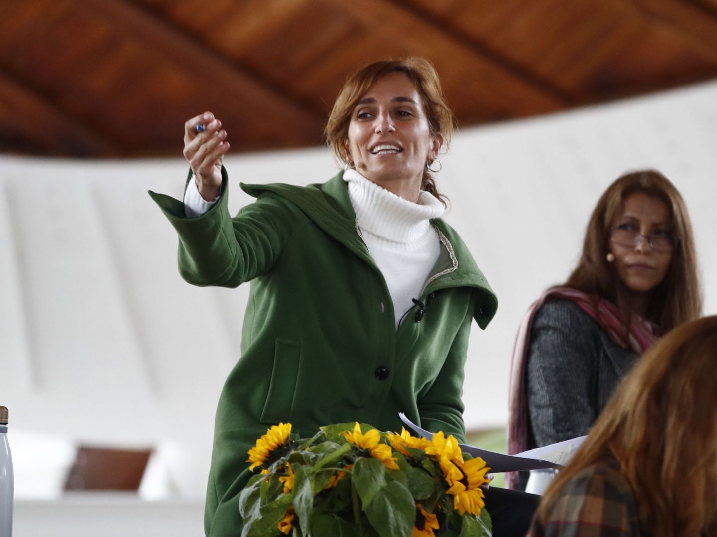 La candidata de Más Madrid a la presidencia de la Comunidad de Madrid, Mónica García. (EFE)