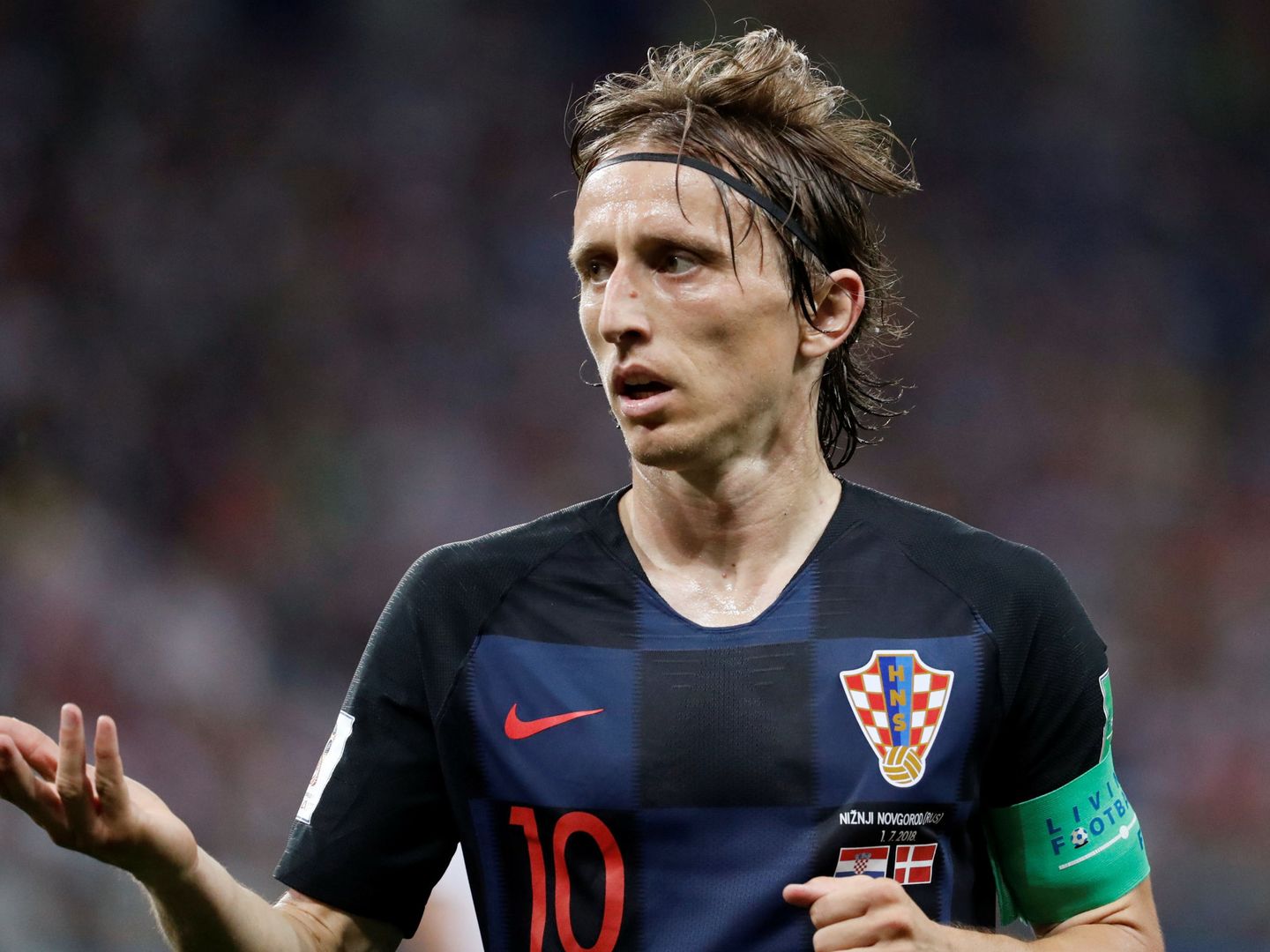 La Croacia de Modric jugará contra España en la Liga de las Naciones. (Reuters)