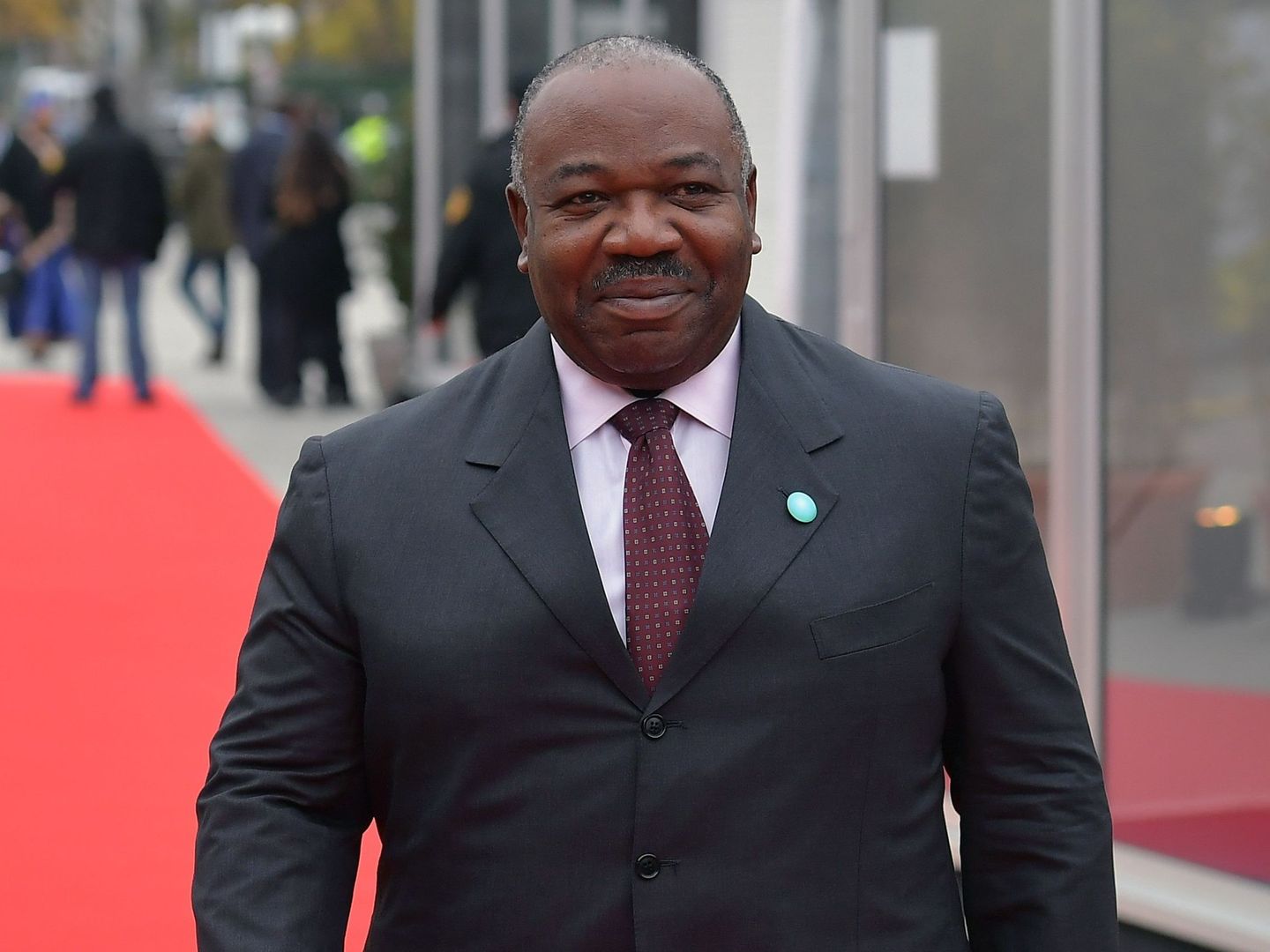 El presidente de Gabón, Ali Bongo Ondimba, en Bonn (Alemania), en 2017. (EFE)
