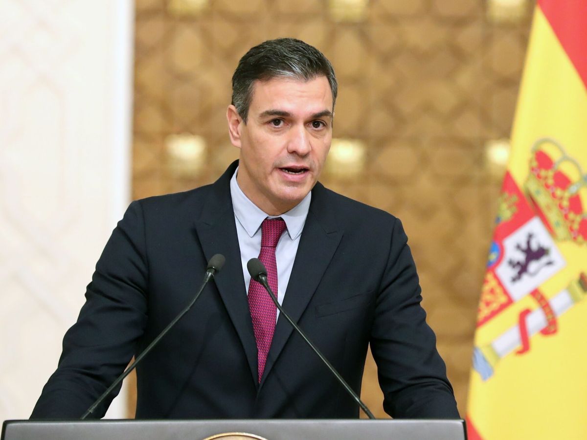 Foto: El presidente del Gobierno, Pedro Sánchez. (EFE/EPA/Khlaed Elfiqi)