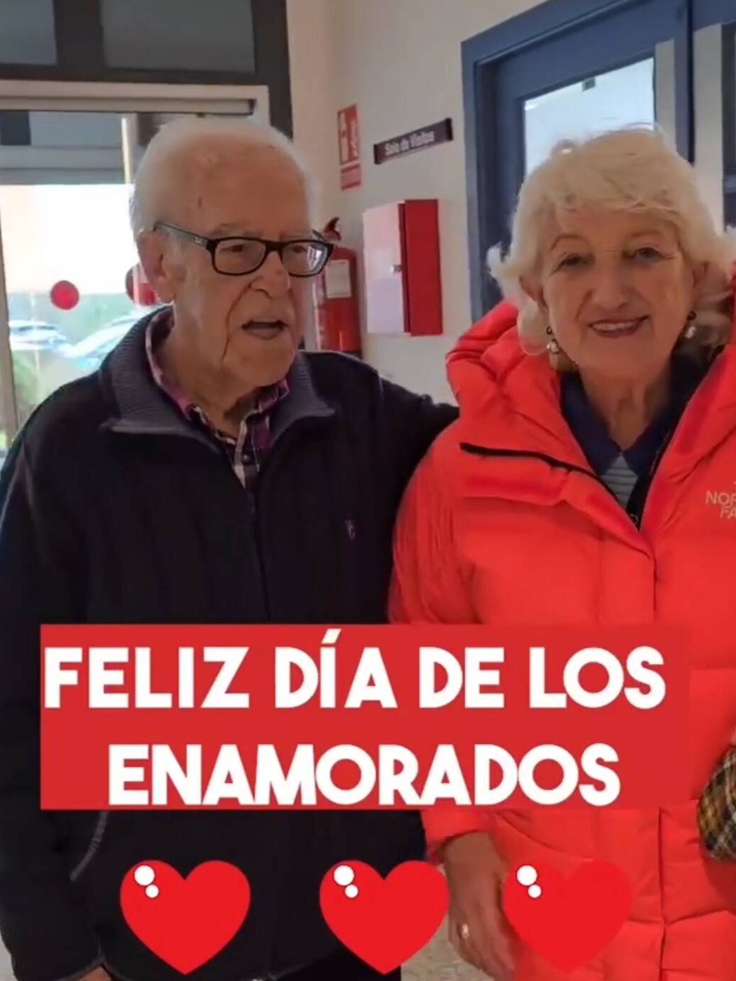 Los padres de Jesús Calleja en el vídeo que ha compartido. (Instagram/@jesuscallejatv)