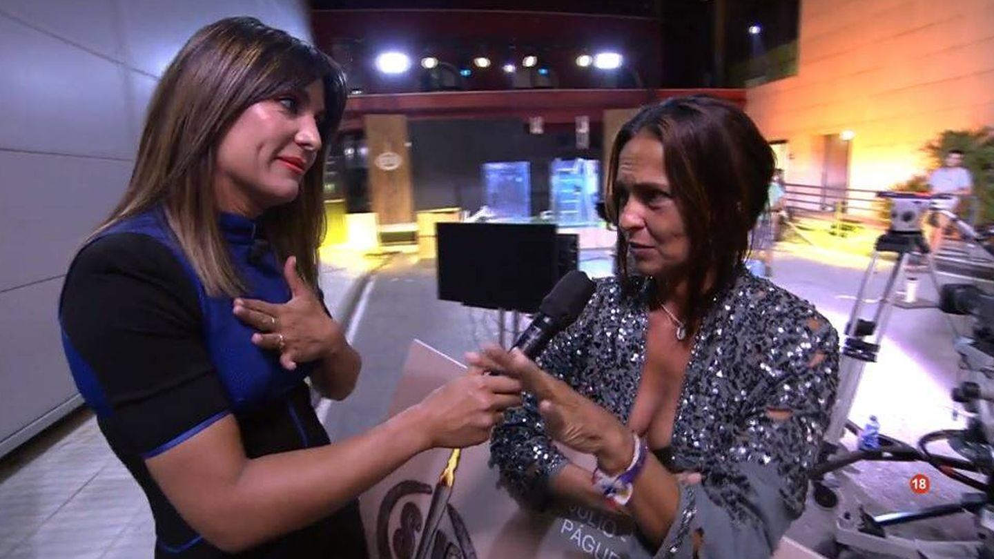 Nagore Robles y Olga Moreno, en 'Supervivientes 2021'. (Mediaset)