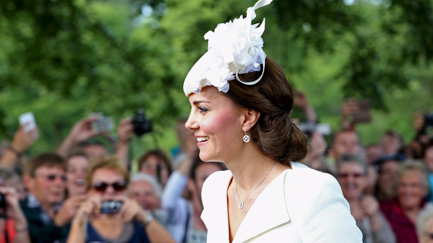 Kate Middleton, el día del bautizo de Charlotte. (Reuters)